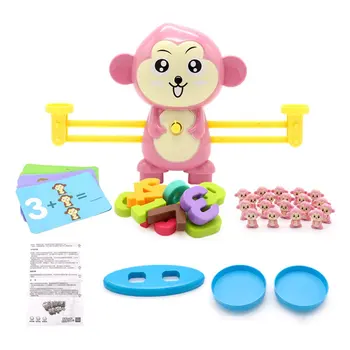 

Addition And Subtraction Board Games Scale Monkey Toy Neutral Plastic Improve Arithmetic Ability Exercise Grasping Ability