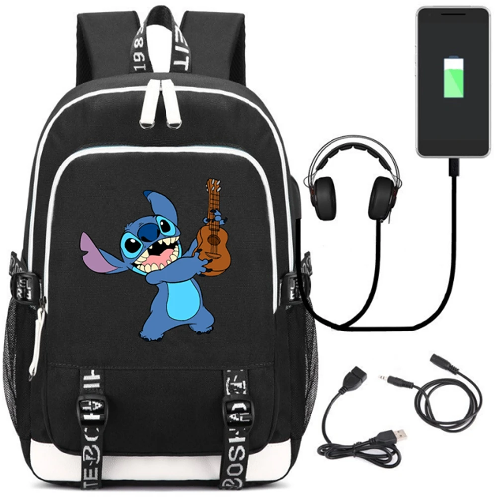 USB Charing Mochila стежка сумки школьный портфель с анимэ Путешествия стежка рюкзаки школьные сумки для девочек подростков Sac Dos рюкзак для ноутбука