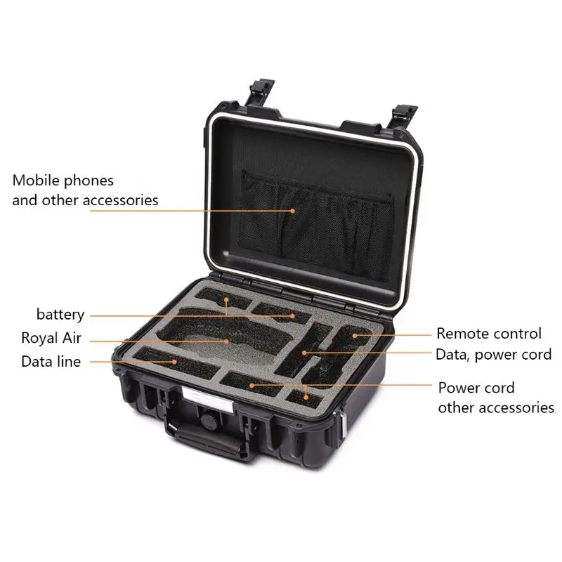 Водонепроницаемый чемодан Портативный Carry Box Защитная сумка для хранения для DJI Mavic Air H4GA