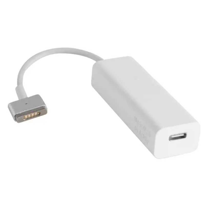 

USB Type-C to MagSafe-2 T-Tip Converter Cable 45W Laptop Power Adapter for Apple MacBook Pro Charging Connector