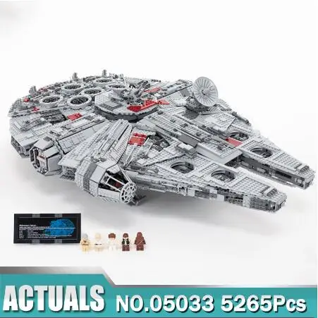 05151 Star Wars Betrayal at Cloud City Building Kit Blocks 3149pcs Bricks Compatible Star Wars 75222 - Color: 05033