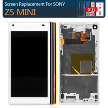 4,6 ''ЖК-для Sony Xperia Z5 Компактный ЖК-дисплей Z5 MINI E5823 E5803 сенсорный экран дигитайзер Запасные части