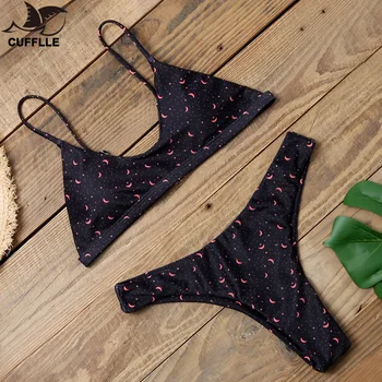 

CUFFLLE Sexy Micro Bikini Swimwear Women Swimsuit 2020 New Halter Brazilian Bikini Set Beach Bathing Suits Swim Wear Biquini