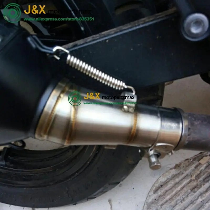 Z300 средняя выхлопная труба мотоцикла для Kawasaki Z250 08-15 ниндзя 300 2013- ниндзя 250R 2008-2012