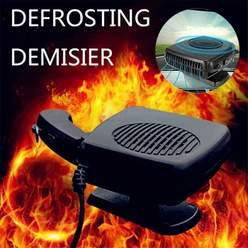 

12V/24V DC Car Auto Portable Electric Fan Heater Heating Windshield Defroster Demister