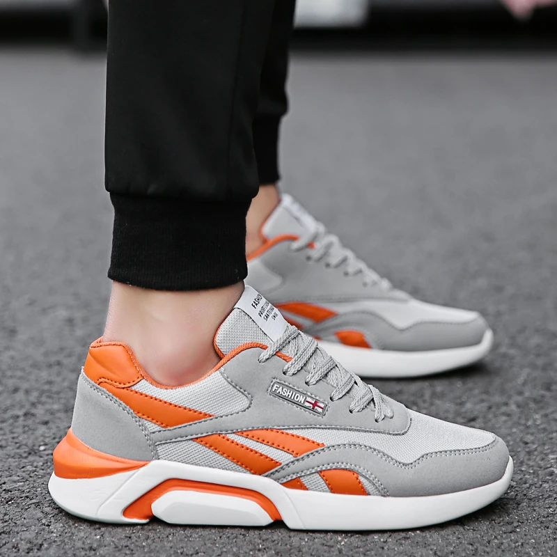 

Couples white shoes autumn and winter 2019 new Korean version of the trend of wild students men and women breathable sports shoe