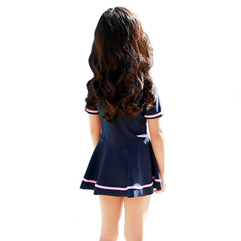 Girls Swimsuit Child Swimwear Girls Swimwear Boxers Two Piece Swimming Suit Skirt Children Bathing Suit Swimming For Kid Baby New Swimsuit