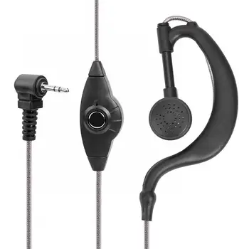 

2.5mm Plug G Shape Headset Earphone Earpiece Mic PTT For HYTERA for Besta TC-310 320 TC1688 EHS12 Earphone for Motorola T5320