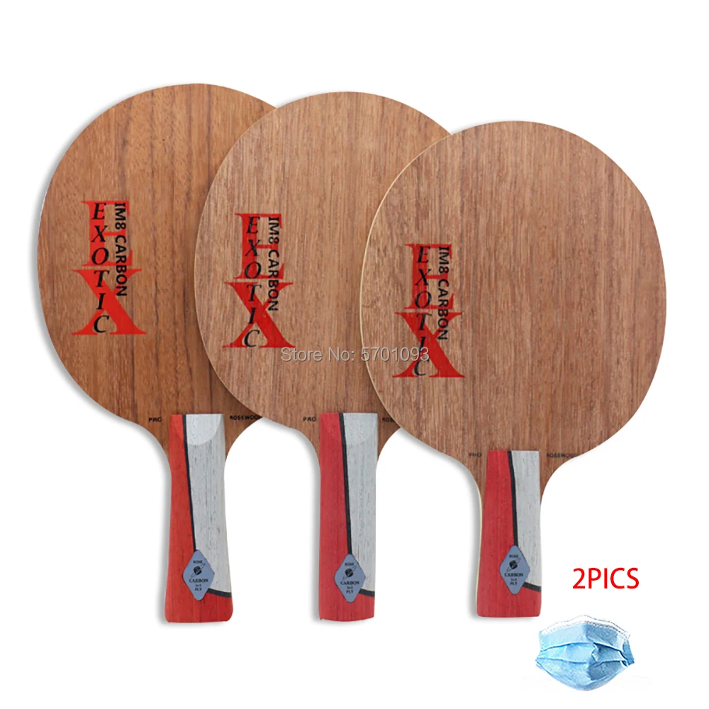 

GAMBLER NO. ROSEWOOD IM8 CARBON table tennis blade