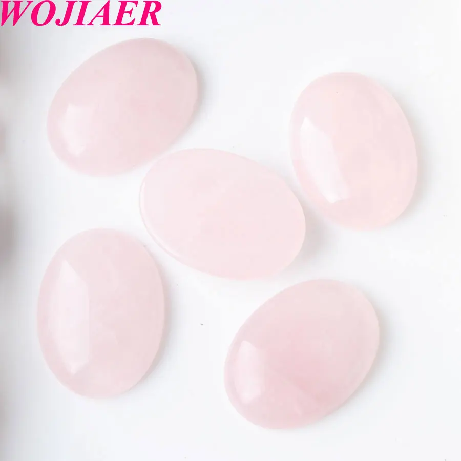 WOJIAER Rose Quartzs овальные драгоценные камни кабошон кабина без просверленного