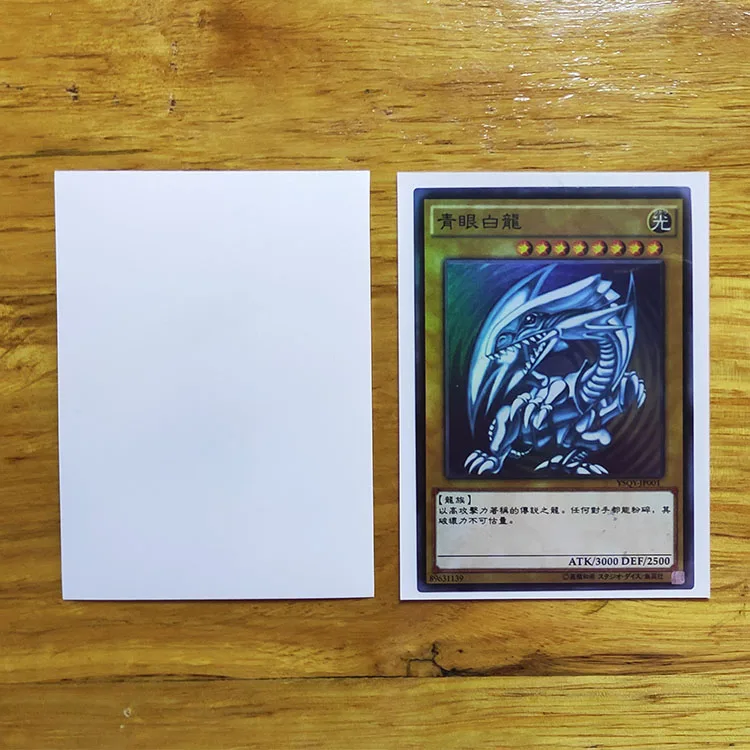50 Stück/Packung Yugioh Kartenhüllen Anime Yu-Gi-Oh! TCG OCG Sammelkarten, Brettspiele, mattierter Stil, Kartenschutz, 63 x 90 cm – Detail 5