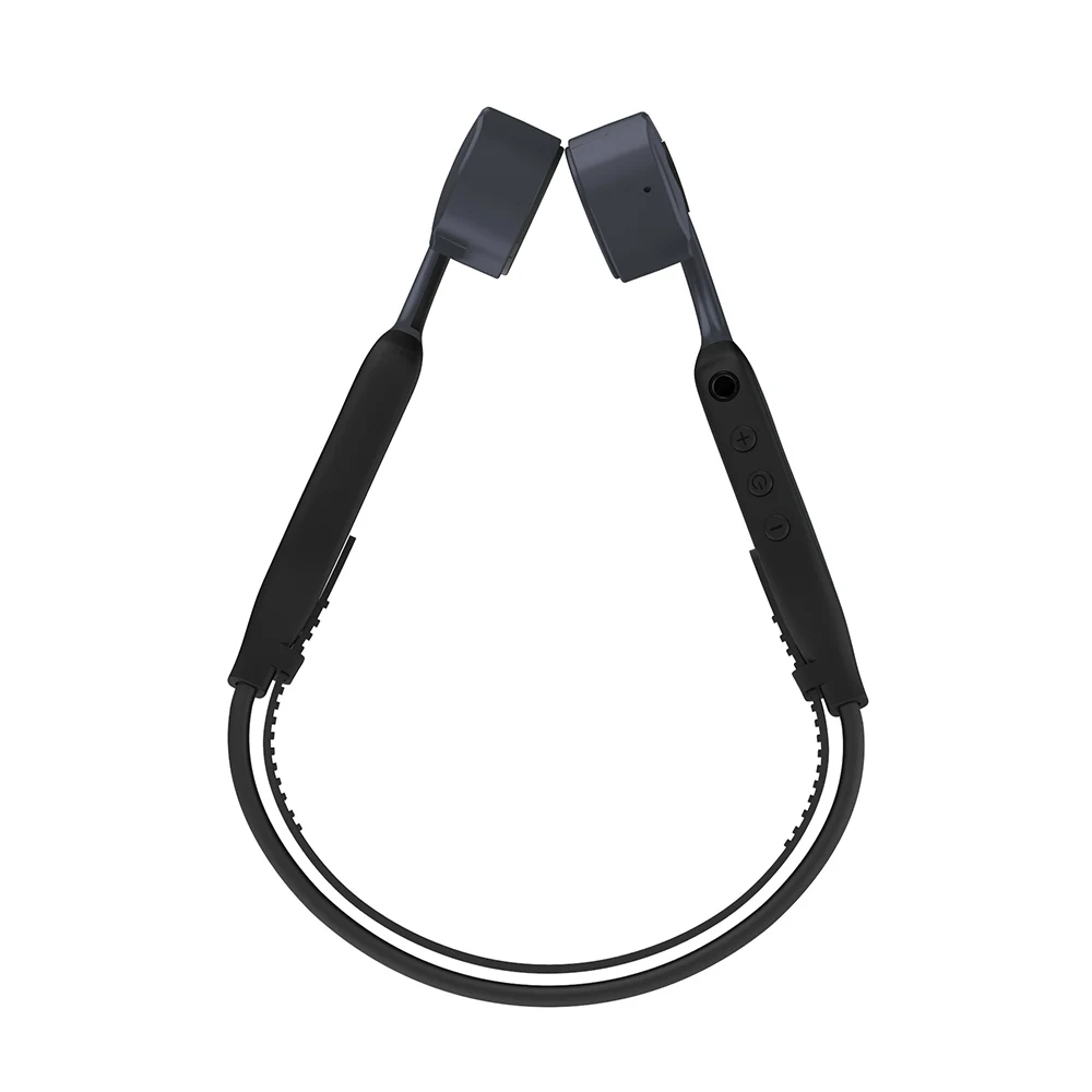 K7 наушники костной проводимости Bluetooth 5,0 IP55 Водонепроницаемые многофункциональные кнопки гарнитура спортивные наушники с микрофоном