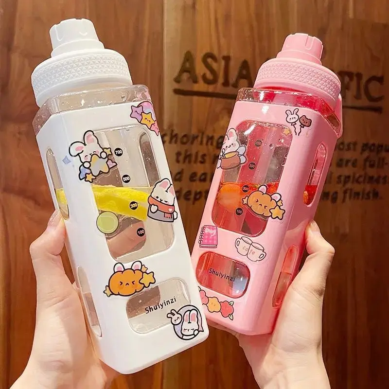 Kawaii Jumbo Pastel Style Water Bottle