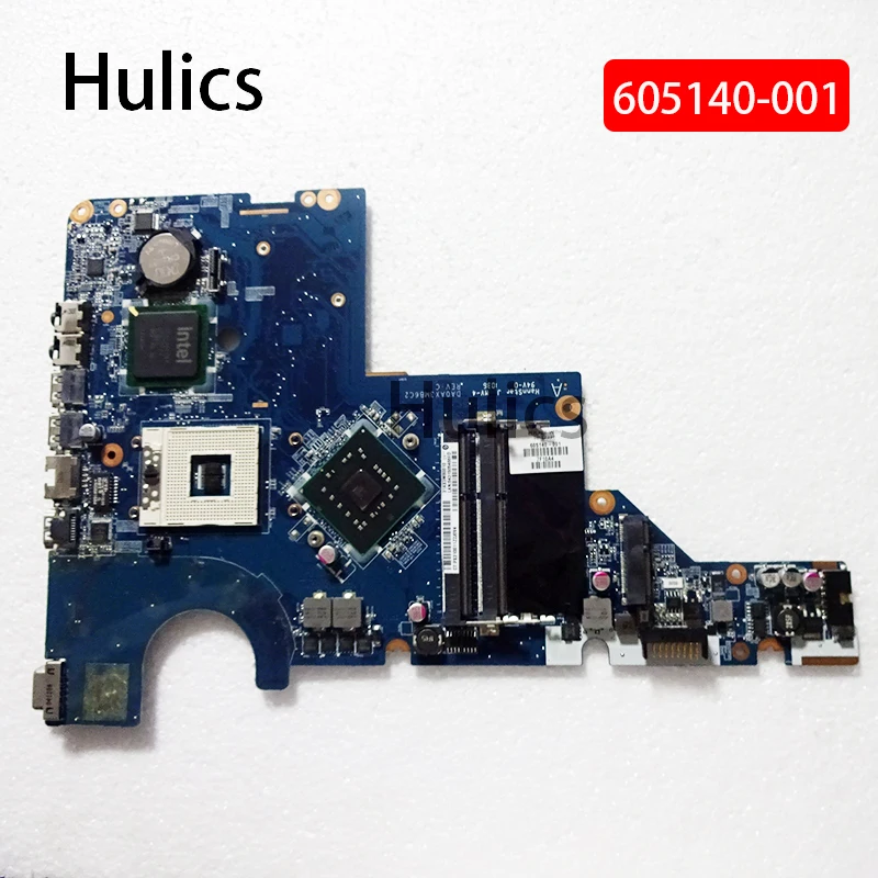 Hulics Original 605140-001 MAIN BOARD For HP G42 G62 CQ42 CQ62 Laptop Motherboard GL40 DDR3 | Компьютеры и офис