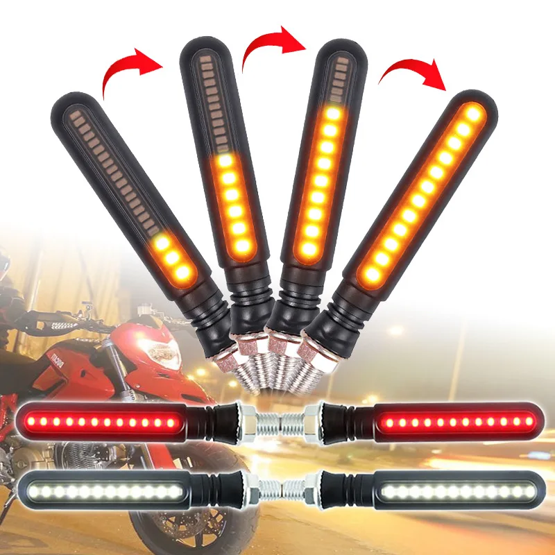 Brake Signal Daylight LED Motorcycle Cover for Honda Magna 250 Bmw C650Gt Zzr 400 K1600Gtl Yamaha Tzr Kymco Downtown 300I | Автомобили и