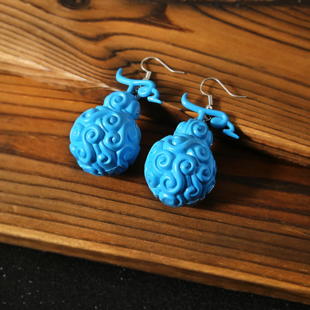 One Piece Earrings Devil Fruits Omo Omo No Mi Free Shipping