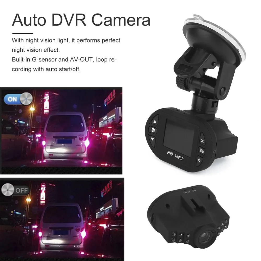 Автомобильный видеорегистратор с двумя объективами I1000 Full HD 1080P 2," TFT Dash Cam IR светодиодный светильник ночного видения H.264 вращающаяся линза видеорегистратор