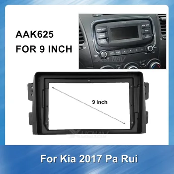 

Car DVD Player frame Fascia For Kia Borrego 2017 Auto DVD fascia Stereo Panel Dash For Kia Mount Trim Installation Kit For Kia