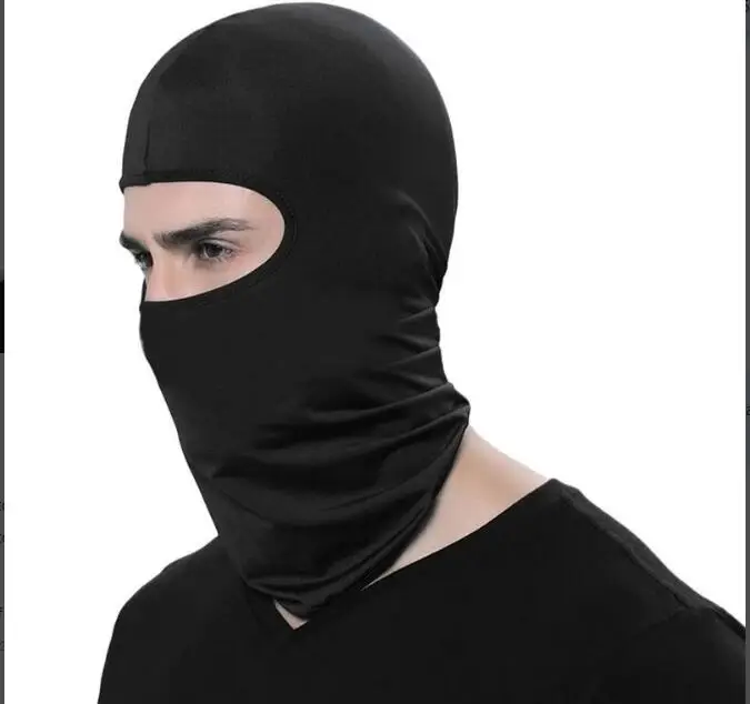 

200pcs/Lot Lycra Balaclava Skateboard Mask Tactical Cover UV Protect Full Face Mask Bicycle Cycling Windproof Warmer Headgear
