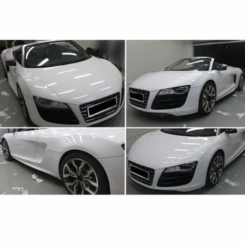 

Decal Car sticker 1pc Vinyl UV-resistant Replacement 30*150CM Gloss White Air Bubble Free