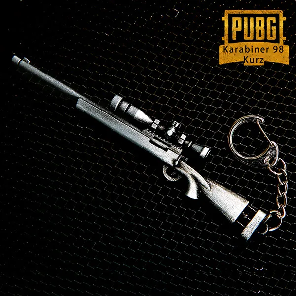 Vicney популярная игра PUBG игрок брелок джедай пистолет выживания для мужчин крутой брелок бойфренда модный подарок AK47 брелок csgo - Цвет: 08
