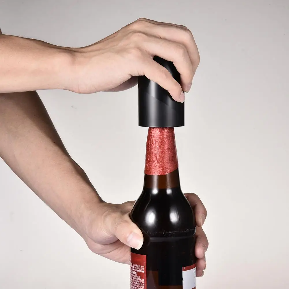 Hot Automatic Pop-up Bottle Opener Push Down Beer Soda Cap Opener Household Party Portable Beer Corkscrew Kitchen Accessories
