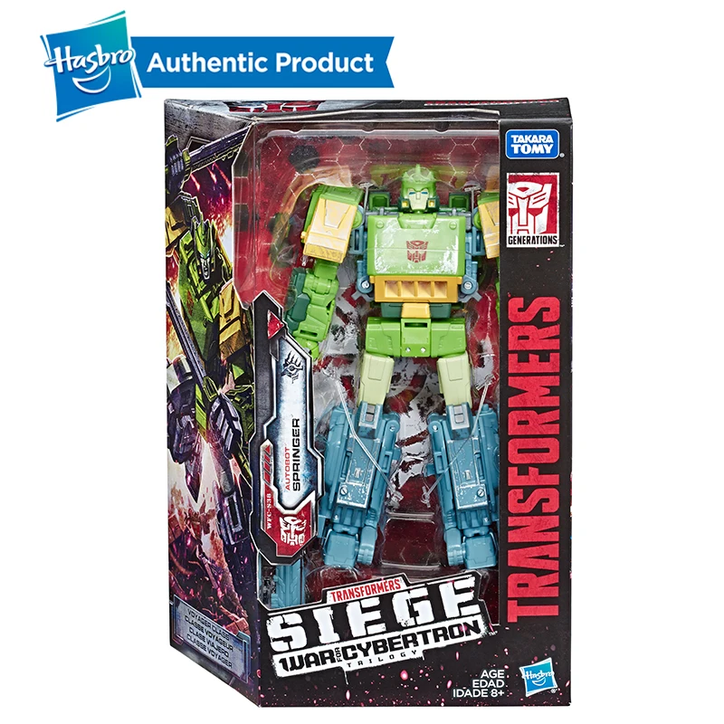 Hasbro Трансформеры игрушки поколения войны для Cybertron Voyager WFC-S38 Автобот Спрингер фигурка
