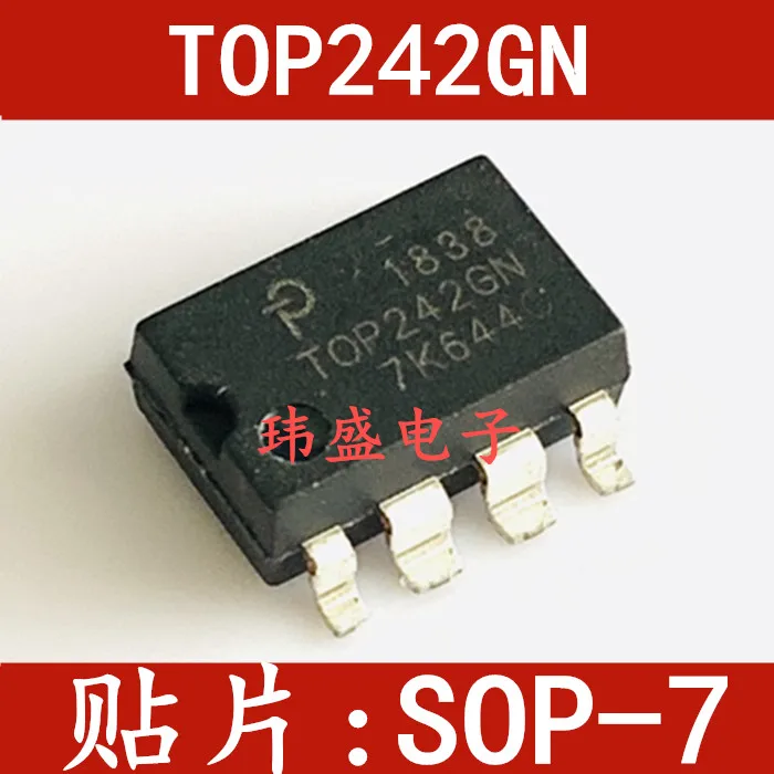 10 шт./лот TOP242 TOP242GN SOP7 TOP242G высокое качество