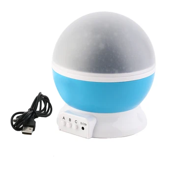 

2017 New 3-Mode LED Rotating Star Light Color Changing Projection Lamp Night