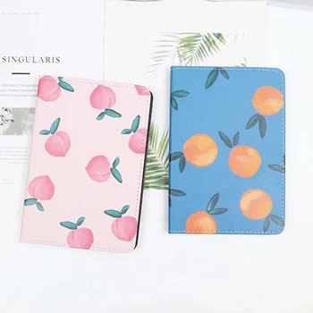 

Luxury Ultra Slim Cartoon fruit stand case for ipad 2 3 4 air1 2 auto sleep & wake up case cover for mini12345 for new iPad 9.7