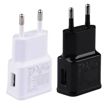 

100pcs/lot Eu US 2A AC Home Travel Wall charger Power Adaptor For Samsung S6 s7 edge s8 plus s10 htc android phone pc