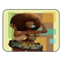 CHARMHOME мягкий ковер Противоскользящий ковер Африканский женский пузырьковый ковер для гостиной коврик для домашнего декора