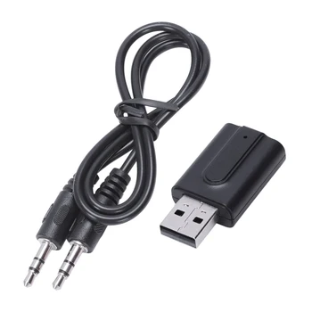 

2 In 1 Usb Bluetooth 5.0 Transmitter Receiver Wireless 3.5Mm Stereo Audio Adapter For Tv Phone