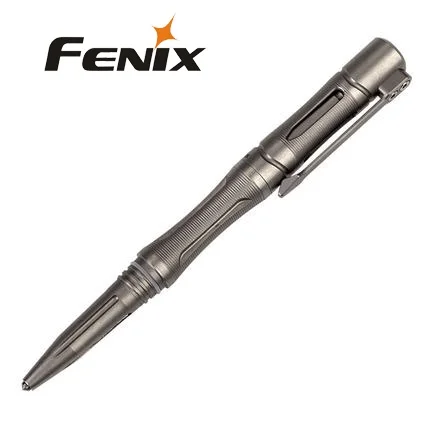 Fenix T5Ti Изысканная тактическая ручка для письма, армейский, Оборонный или аварийный побега атакующие самообороны тактическая ручка - Цвет: Space grey