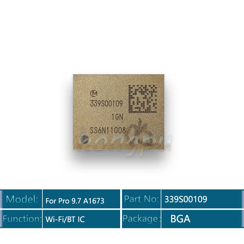 5pcs/lot 339S00109 wifi module for ipad 9.7 A1673 WiFi bluetooth chip For pro ic Wi-Fi Version | Мобильные телефоны и