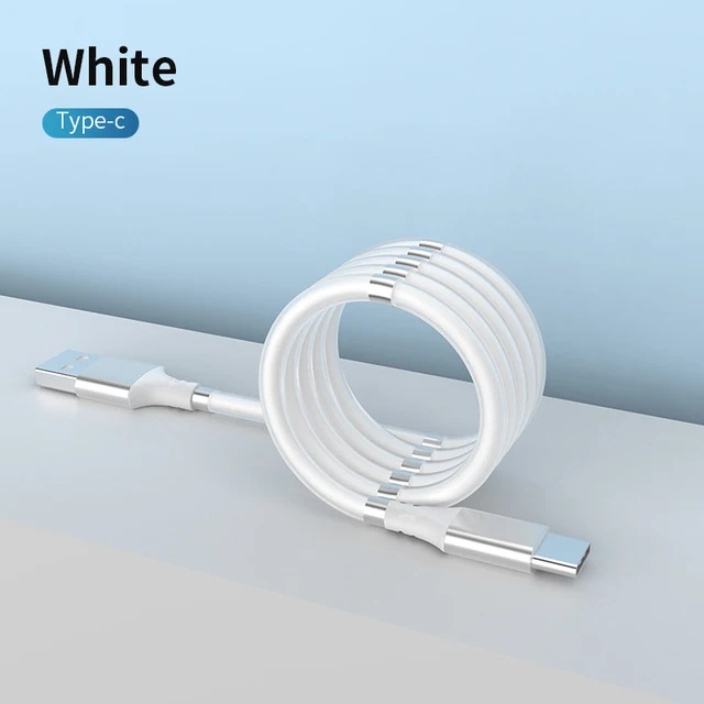 Magnetic Rope 5A Fast Charging Micro USB Type C Cable Sync Kabel Data Wire Cord For Huawei Samsung S21 Xiaomi Mi12 USB Cabo Line hdmi cord for iphone Cables