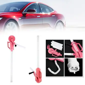 

Portable Car Manual Hand Siphon Pump Liquid Transfer Syphon Pump Explosion-proof Oil Liquid Transfer Gas Hose Pump L2T0 D1U9