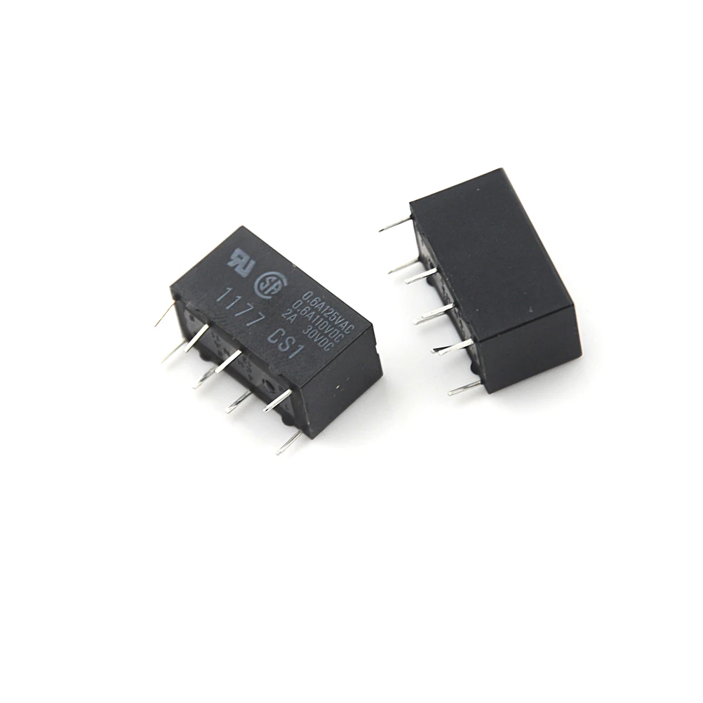 5 шт./лот черный G5V-2 DC 12V 2A цвет DPDT 8Pin PCB Mount недорогое реле сигнала | Обустройство