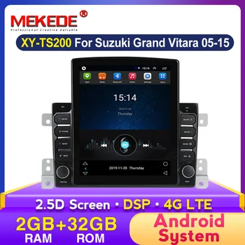 

Tesla Android 2din 2.5D Head Unit Car DVD Radio Multimedia Player For Suzuki Vitara 2005-2015 GPS Navigation WiFi BT DSP 4G Lte