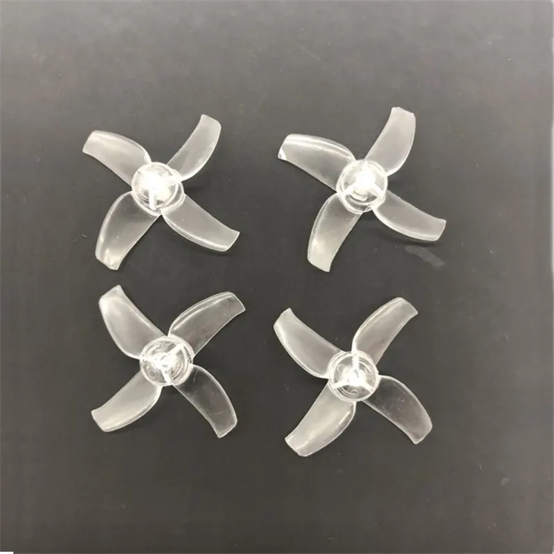 

4Pcs Eachine E013 Plus FPV Racing Drone Quadcopter Spare Parts Transparent 4-Blade Propeller Props