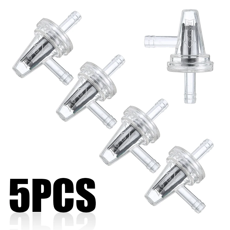 5pcs Motorcycle 90 Degree Fuel Filter 1/4&quot 6-7mm Hose Line Fit For Kawasaki Small Non Injected Cars Motorbike | Автомобили и