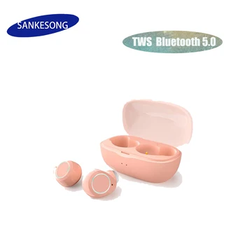 

TWS 5.0 Bluetooth headset fingerprint touch wireless earbud HD stereo wireless noise reduction gaming headset