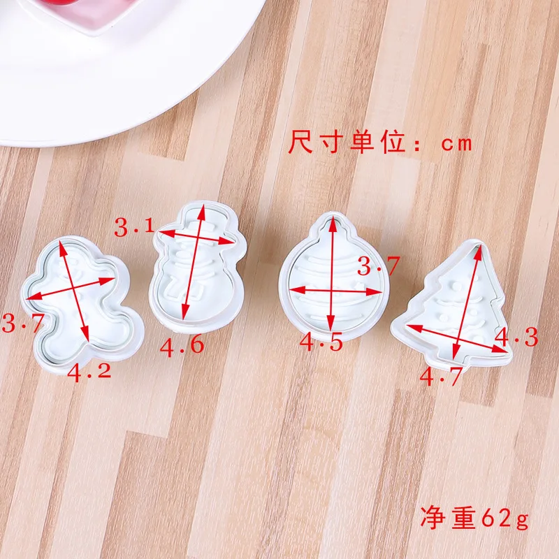 Инструмент для запекания пряников и сахара Рождественский Снеговик