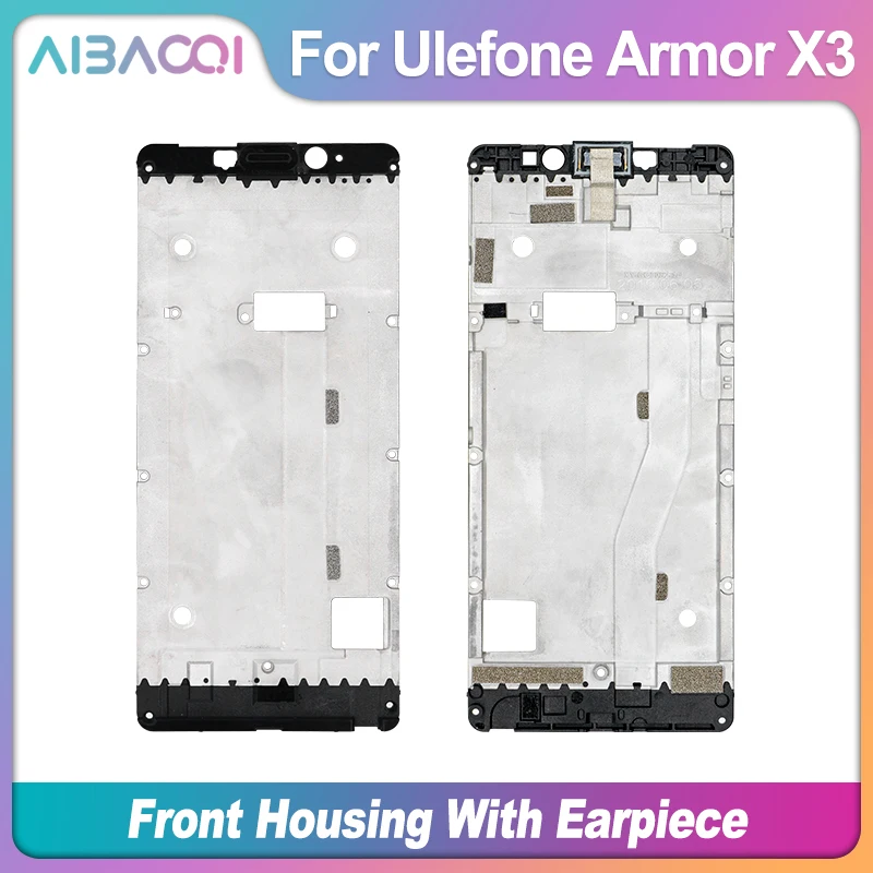 Новая Оригинальная передняя рамка + динамик для 5 дюймового Ulefone Armor X3 Сменный