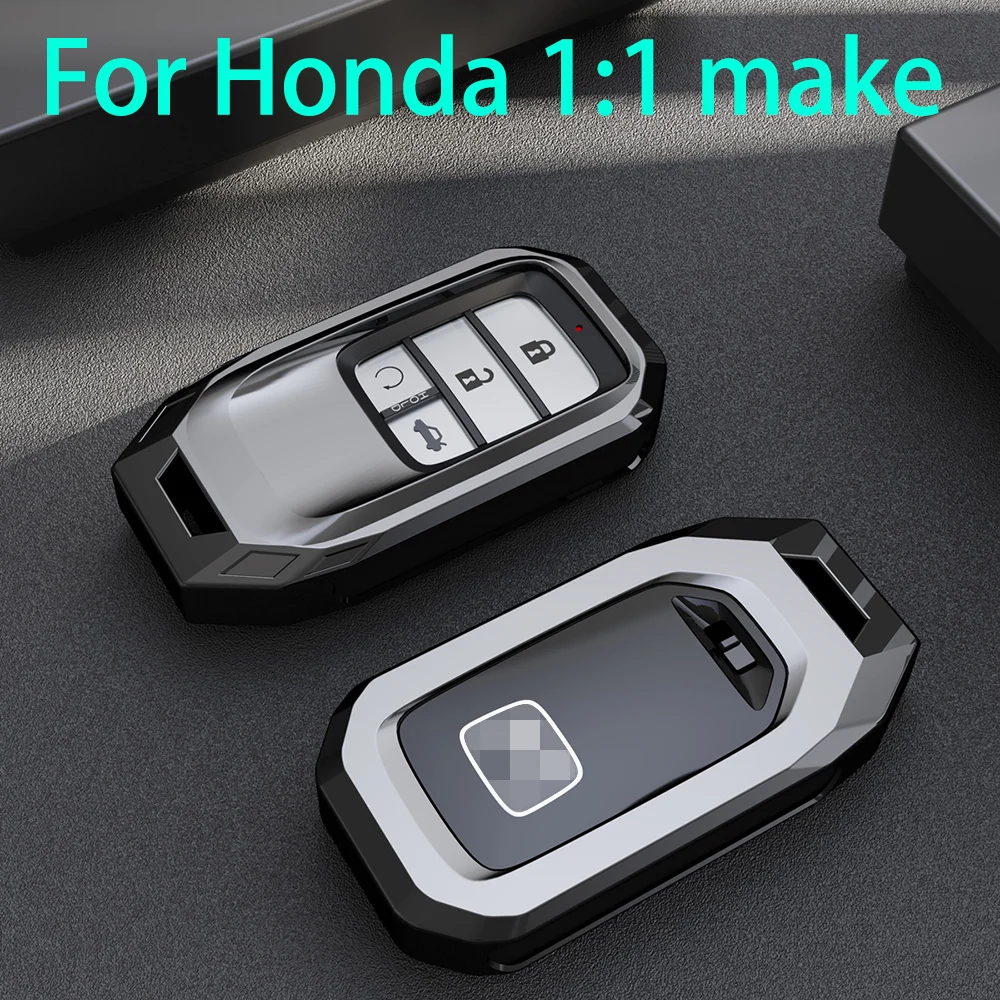 Чехол для ключей из цинкового сплава для Honda CRV Odyssey Accord 2013- автомобильный корпус защитный брелок аксессуары