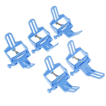 

5Pcs Dental Disposable Blue Simple Denture Articulators For Dental Lab Tool