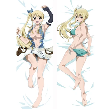 

MMF Oct. 2019 fairy tail anime sexy lucy heartfilia & erza scarlet body pillow cover wendy & mirajane strauss virgo Dakimakura