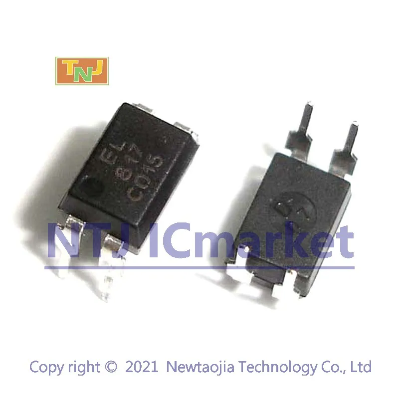 50 Pcs El817c Dip-4 817c El817 Pc817c Pc817 4 Pin Dip Phototransistor ...