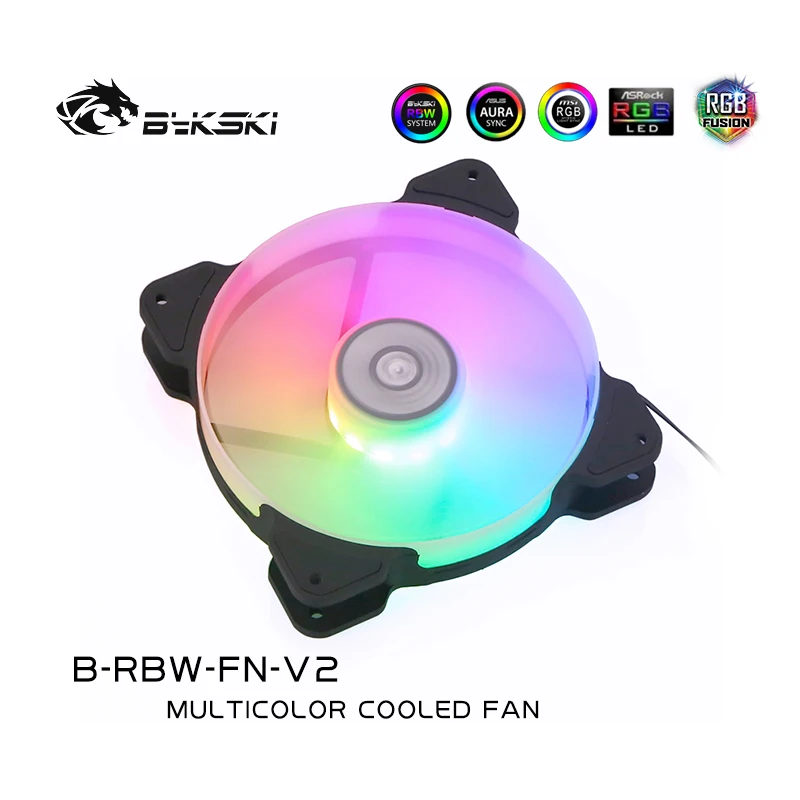 Bykski B RBW FN V2 полосы пропускания 120 мм постоянный охлаждающий вентилятор/кулер