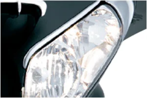 Хромированная передняя фара мотоцикла, декоративная головка для Honda Goldwing GL1800 2001-2011, декоративные детали, аксессуары